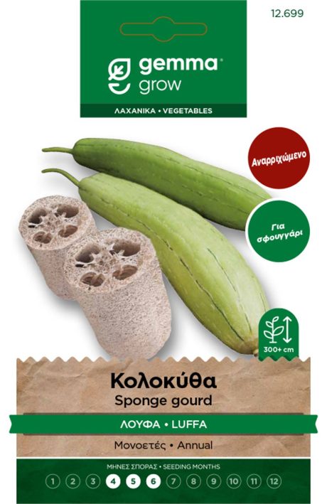 Luffa Gourd – Seed Packet