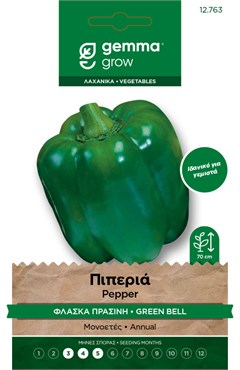 Green Bell Pepper – Seed Packet