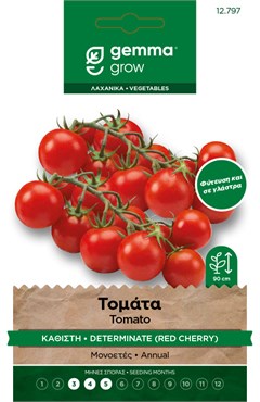 Bush Red Cherry Tomato – Seed Packet