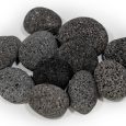 BLACK LAVA PEBBLE