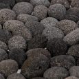 BLACK LAVA PEBBLE