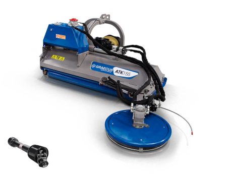 ATK155-H – Offset Flail Mower with Side Rotary Brush