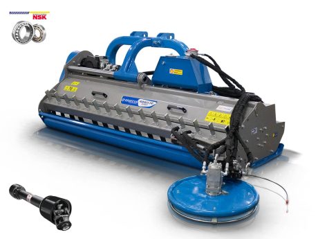 CERBERUS HYPER240 Heavy-Duty Flail Mower with Extra Hydraulic Offset