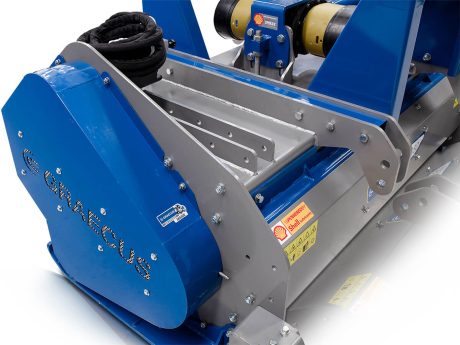 DPK180 Flail Shredder with Hydraulic Feed Rollers