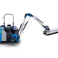 BTK150 – Heavy-duty telescopic arm flail mower with independent hydraulic system