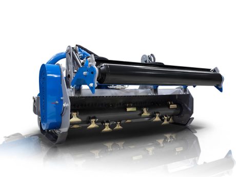 CERBERUS OPEN180 Heavy-Duty Flail Mower with Hydraulic Opening Hood and Side Shift