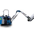 BTK150 – Heavy-duty telescopic arm flail mower with independent hydraulic system