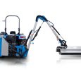 BTK150 – Heavy-duty telescopic arm flail mower with independent hydraulic system