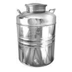 Stainless Steel Inox Storage Container , 75 Liters