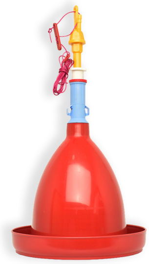 AUTOMATIC PLASTIC POULTRY DRINKER 30 × 30 CM