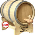 LIOUTAS OAK AGING BARRELS WITH TAP