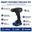 HYUNDAI 20V CORDLESS HAMMER DRILL