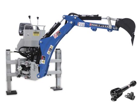 HADES TA250 PRO TRACTOR BACKHOE WITH MECHANICAL BOOM SHIFT