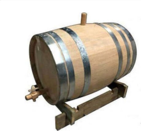 ROVERE OAK BARREL 2L WITH WOODEN STAND