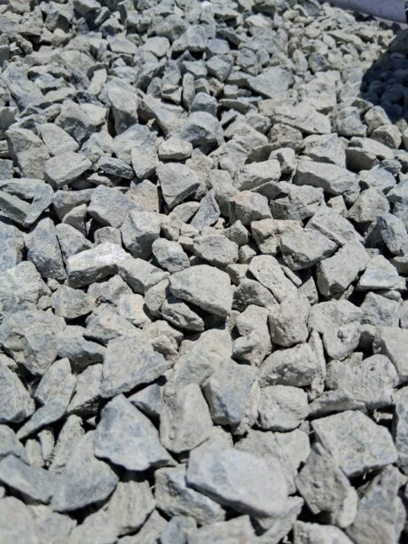 GREY CRUSHED STONE BIG BAG