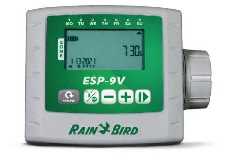 RAIN BIRD ESP-9V  4-STATION BATTERY-OPERATED IRRIGATION CONTROLLER