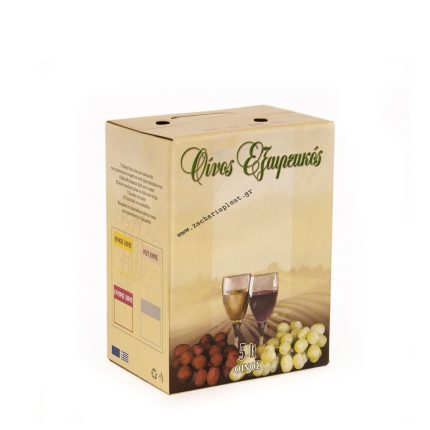 10L DECORATIVE BAG-IN-BOX WINE CARTON