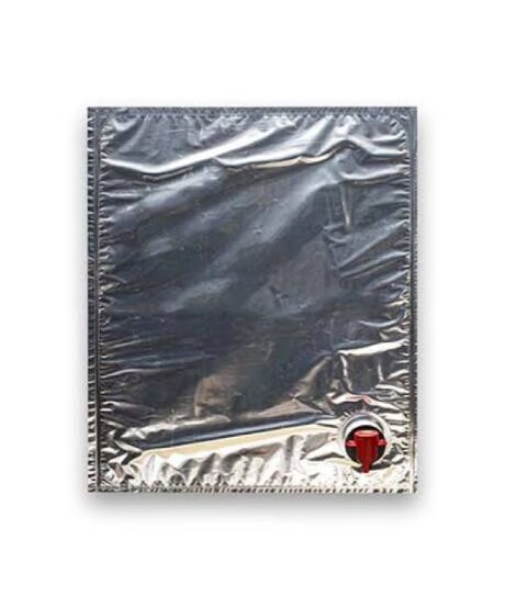 METALLIC WINE BAG WITH TAP