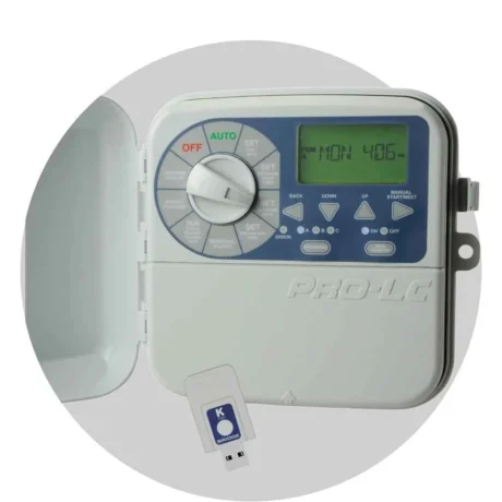 K-RAIN PRO-LC – 4-STATION IRRIGATION CONTROLLER